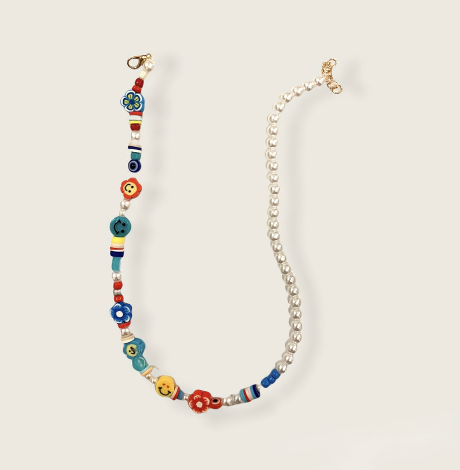 Colorful Mix-beaded Necklace