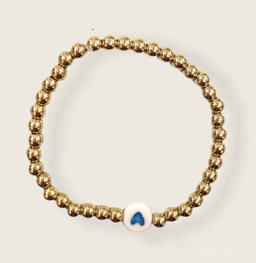 Gold Heart Bracelet